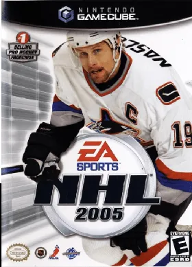 NHL 2005 box cover front